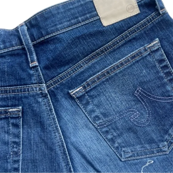 AG ADRIANO GOLDSCHMIED HaileyCutt Off EX Boyfriend Denim Shorts